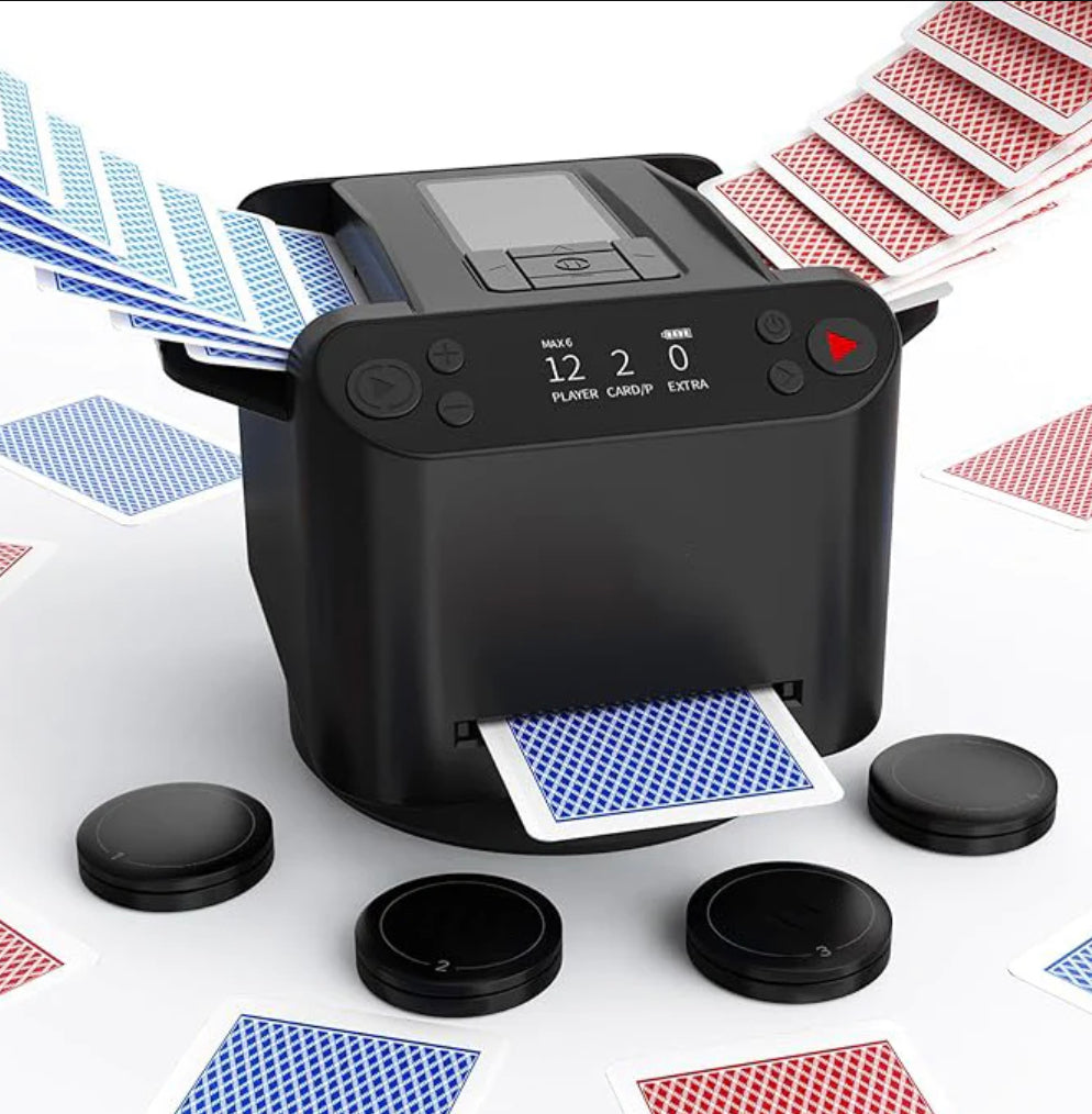 2-In-1 Automatic Card Dealer & Shuffler™