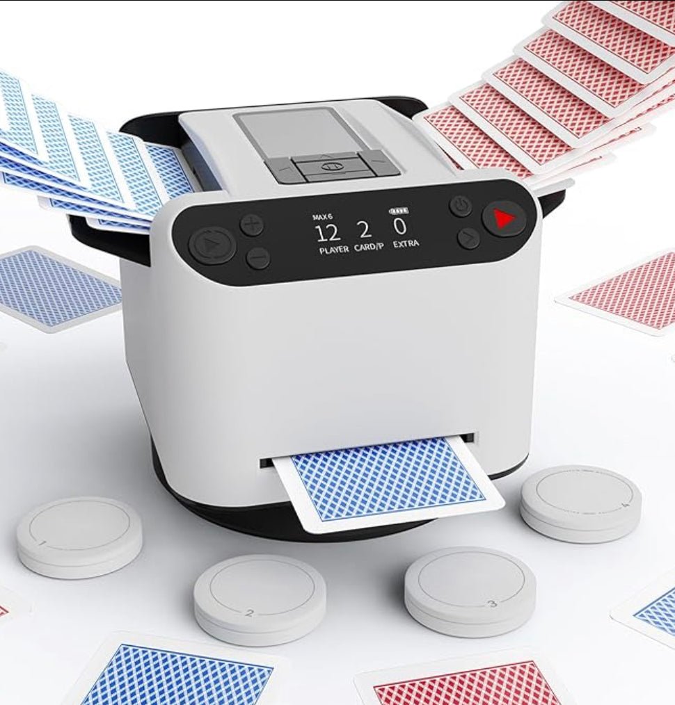 2-In-1 Automatic Card Dealer & Shuffler™