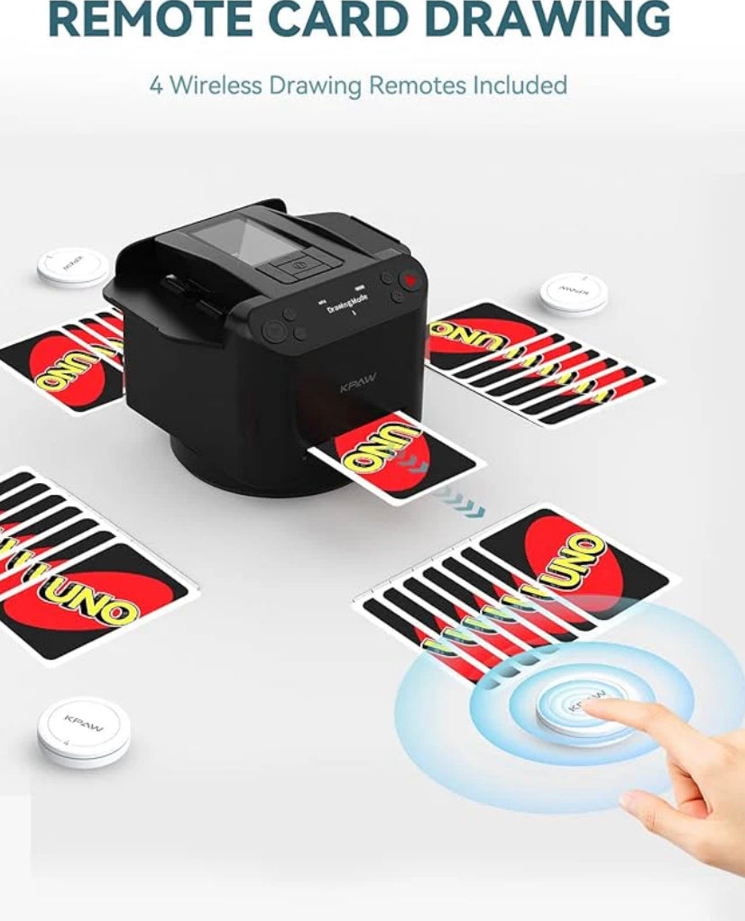 2-In-1 Automatic Card Dealer & Shuffler™